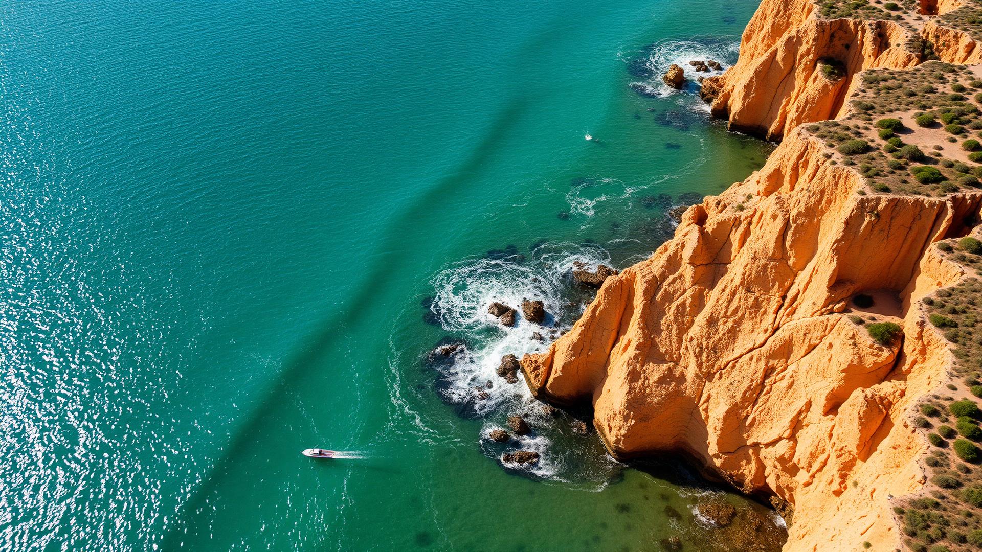 Algarve cliffs